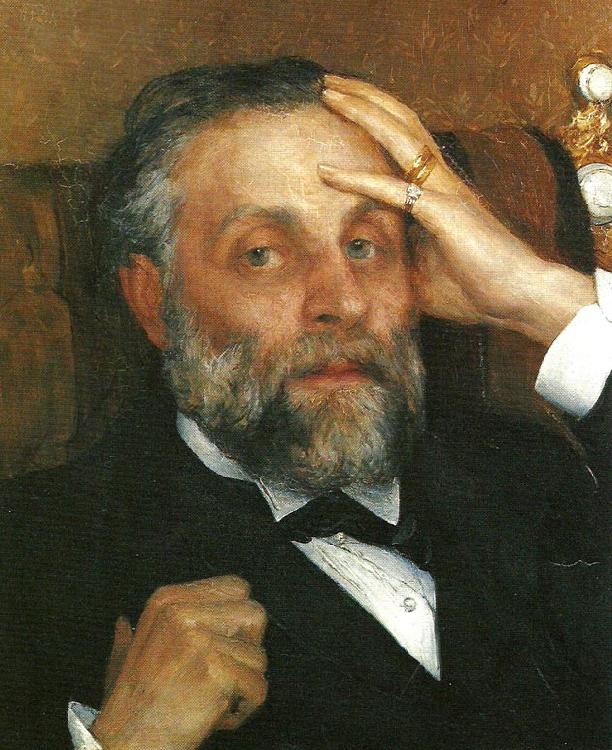 Ernst Josephson Portratt av Pontus Furstenberg oil painting image